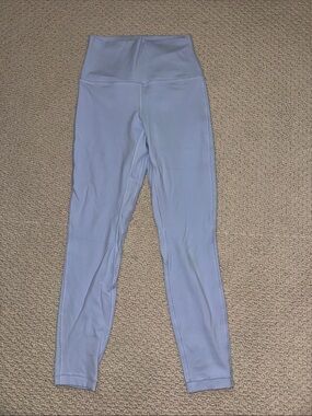 lululemon Light Blue High-Waist Leggings